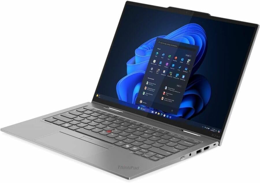 Lenovo Thinkpad X1 Gen 10 21NU0035US 14" Touchscreen Convertible Copilot+ PC 2 in 1 Notebook - WUXGA - Intel Core Ultra 7 258V - Intel Evo Platform - 32 GB - 512 GB SSD - English Keyboard - Gray