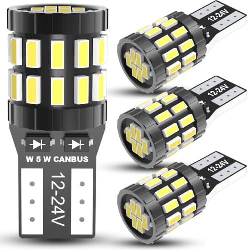 OUSHI 12V 24V Xenon Weiß, 4 Stück