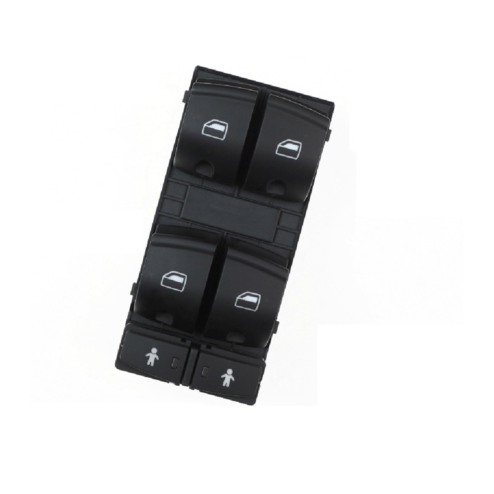 LEDFEWAG Interruttori a pulsante Alzacristalli per auto 4F0959851 Compatibile per A3 A6 RS6 Q7