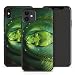 Produktbild Handyhülle Tiermuster für Apple iPhone Silikon MMM Berlin Leopard Zebra Feder Fell Pfau Muster Leder, Kompatibel mit Handy:Apple iPhone XS Max, Hüllendesign:Design 6 | Silikon Schwarz