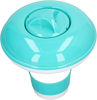 Dispensador Químico Automático para Piscina Acessório de Limpeza Pp Produtos Flutuantes Alimentador Otimizador Flutuador Lagoon Dosador Azul Cloro Cloro
