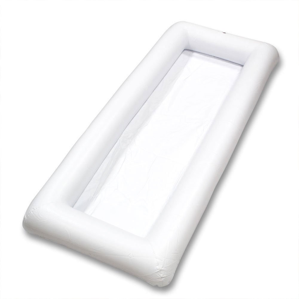 ETbotu Inflatable Buffet Salad Serving Cooler Portable Ice Bar with Drain Plug