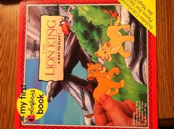 Paperback Disney's the Lion King: A Day to Play (My 1st Colorforms Book) Book
