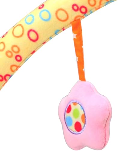 Miniatura 5 de Caterbee Juguetes de moisés de arco de viaje para bebés y niños pequeños, accesorio para cochecito de cuna y cochecito de bebé, juguete de barra de