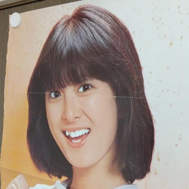 Amazon.co.jp: 河合奈保子 近藤真彦 近代映画 折り込み 付録ポスター