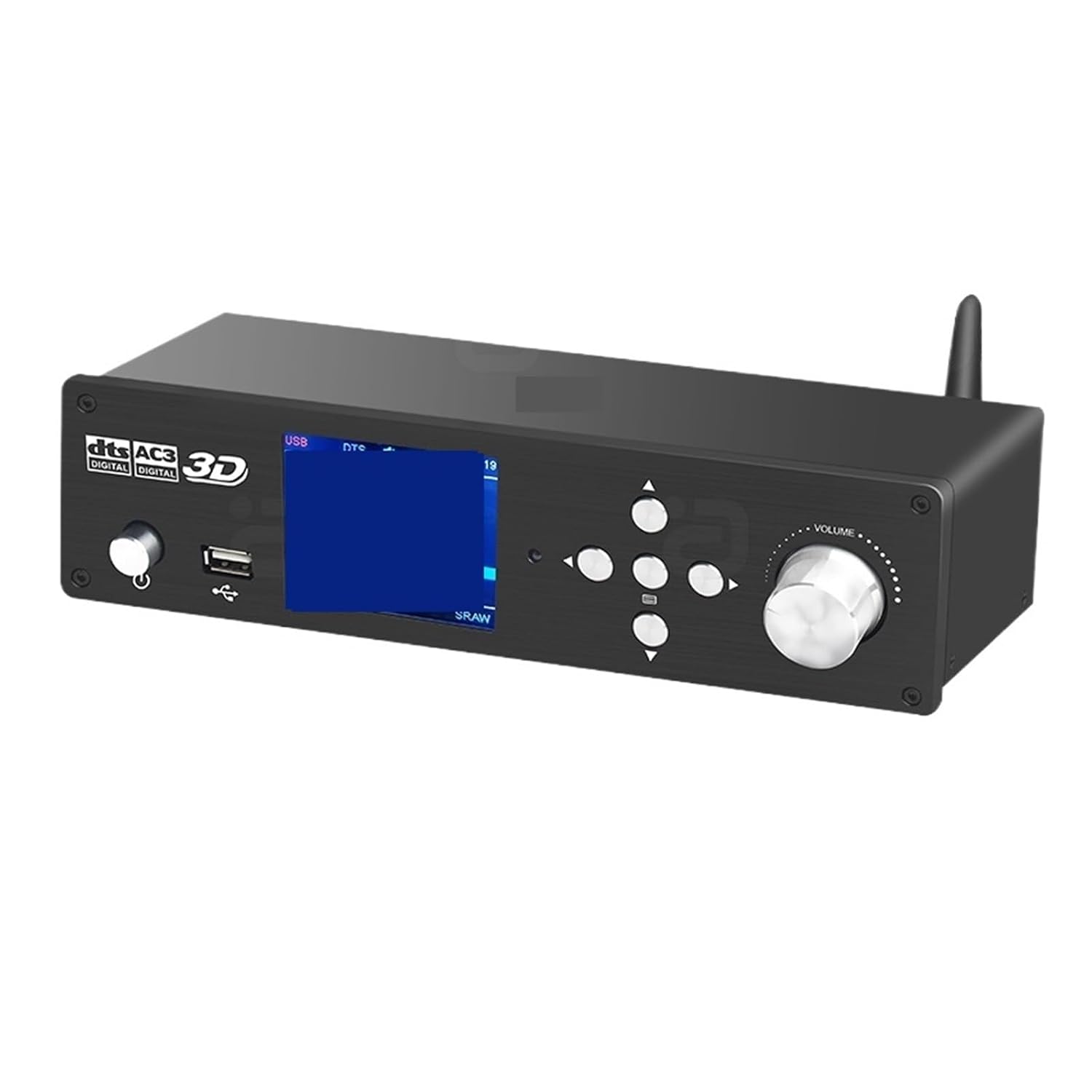 Decoder Front View D3LX0Z1 HD950 Audio Decoder User Manual: 5.1CH Digital Player with 4K ...