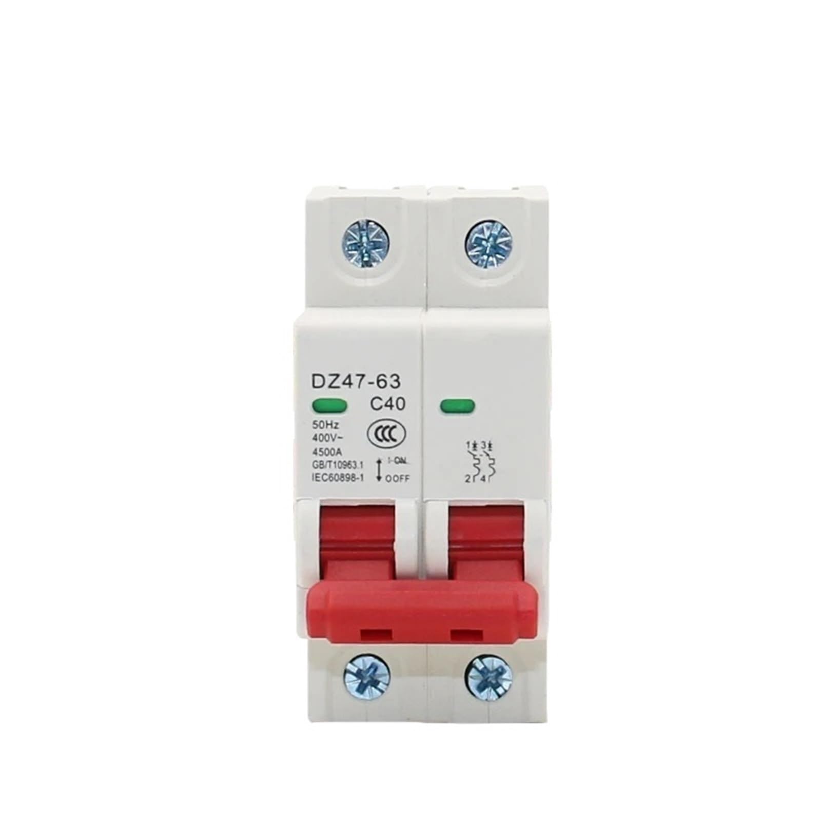 Interruptor de aire CA 400V con corte automático contra sobrecargas magnetotérmicas 6