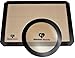 Nonstick Silicone Baking Mat Set [2-pack] Half-sheet Baking Pan Size & Pizza Mat - No Messy Oils - Bake Cookies, Vegetables, Pizzas, Meats, and More - Simple and Easy Clean-up