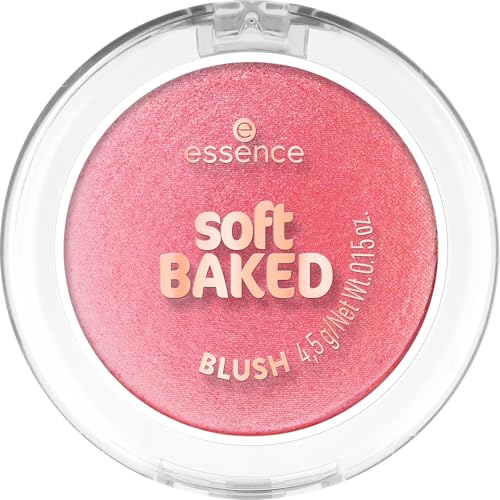 essence Soft Baked Blush, Shimmer Powder Blush (40 | Think Pink)