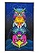 Produktbild PSYWORK Schwarzlicht Stoffposter Neon Sentymo Animal Stack, 0,50x0,82m
