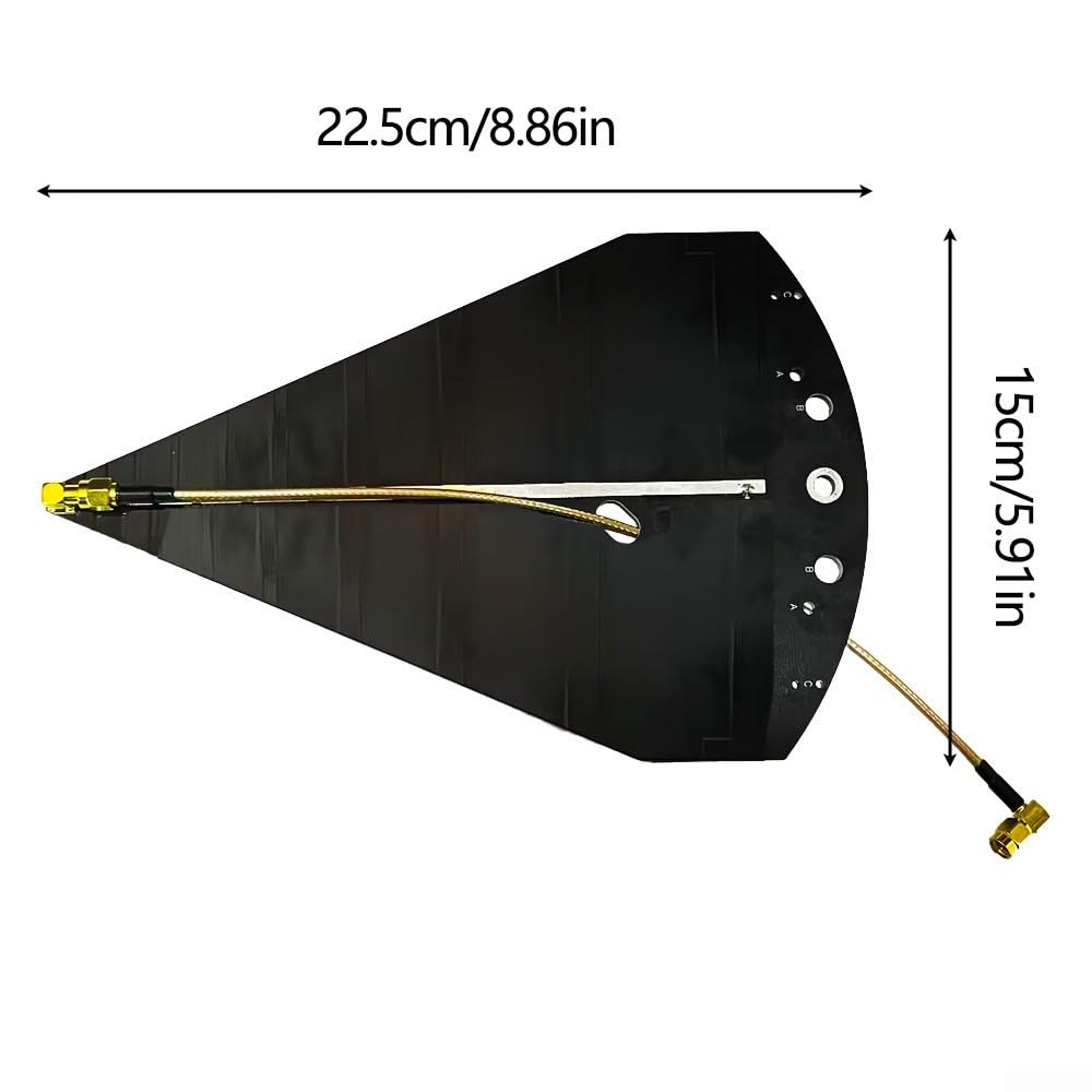 Alloy Logperiodic 50MHz-6GHz Alloy Robust Alloy Logperiodic 50MHz-6GHz (Antenna Handle)