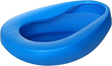 Bedpans for Men Woman, Ladies Urinal Bed Pan Heavy Duty Smooth PP Bedpan Bed Urinal Unisex for Female Elderly Bedridden Patients