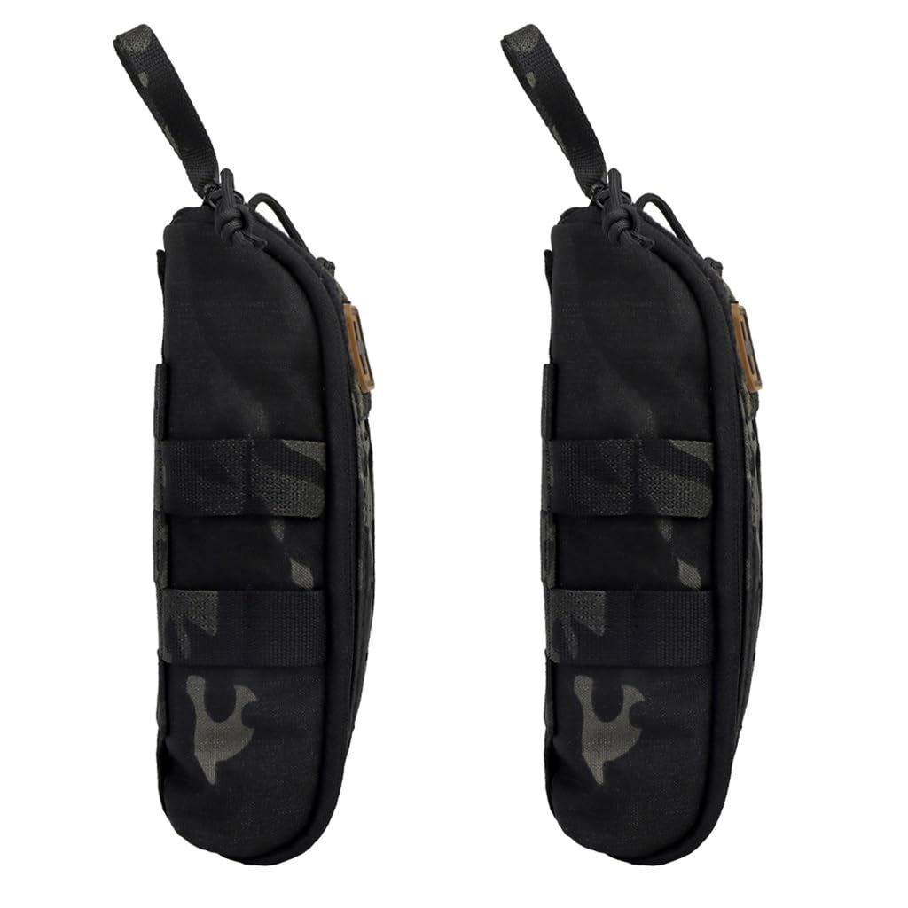 Táctica EMT Kit Vacío Med Mango De Liberación Rápida, Molle Primeros Auxilios IFAK Bolsa con Parche En Cruz, Pequeño EDC Bolsa Médica Utilitaria Portátil Supervivencia