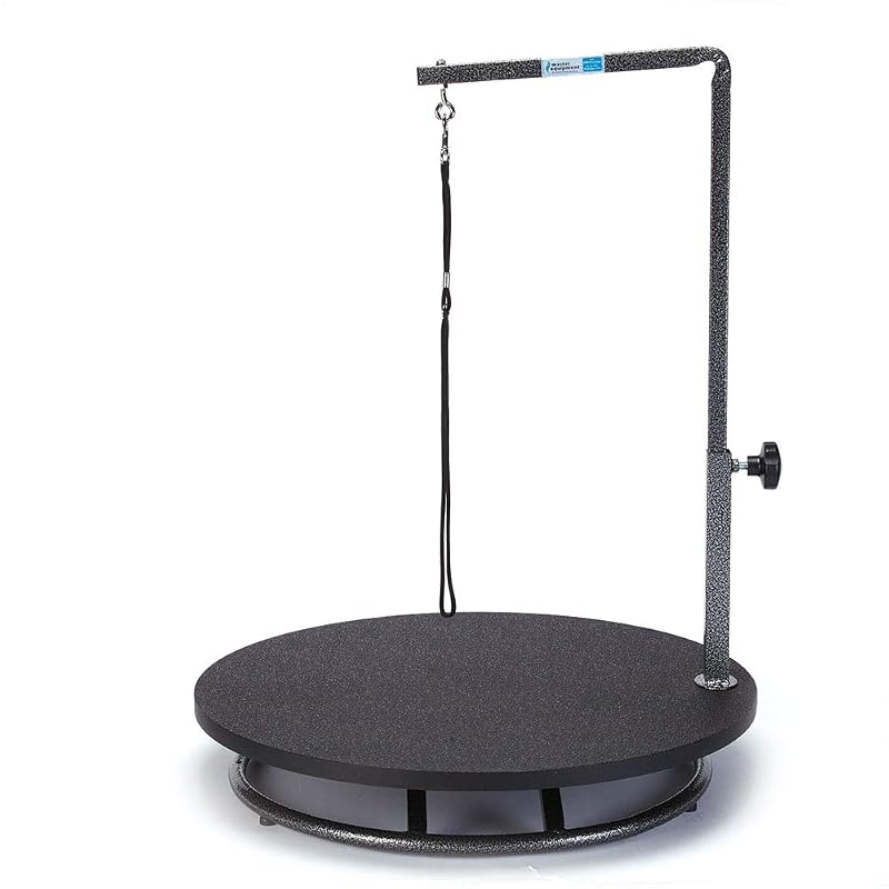 Mesa de Tosa Giratória para Cães Pequenos com Superfície Antiderrapante Master Equipment TP160 23, 58,42 cm