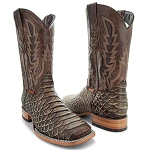 Soto Boots Mens Python Print Boots ...