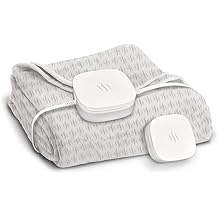 Hidden Heat Electric Foot of The Bed Warmer by SpotWarm; Wireless RF Remote, Microplush Flannel Mattress Warmer for Heated Feet. Queen Bed - 60&rdquo; by 24&rdquo;