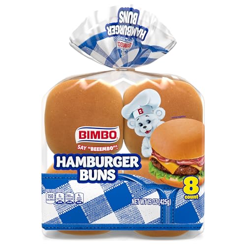 Bimbo Hamburger Buns, 8 ct