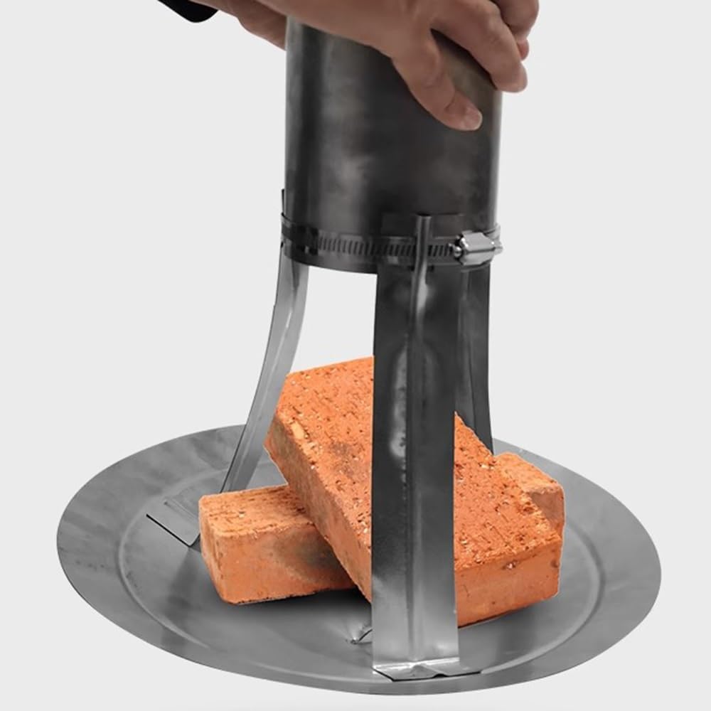 Stainless Steel Roof Cowl Stove Log Burner Chimney Cap Flue Pipe Cover Hat Chimney Pot Roof Cowl rain Cover Easy Installation 80-300mm(210mm/8.26in)