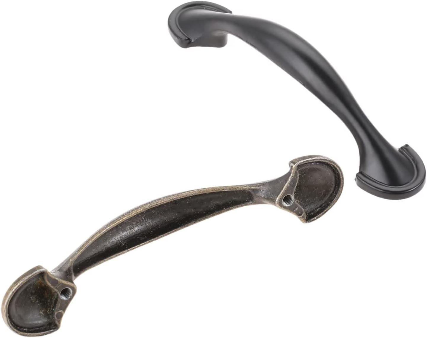 10pcs Black Cabinet Handles American Style Handles Furniture Door Drawer Pulls Cupboard Knobs,Furniture Handle,Cabinet Hardware for Kitchen Cupboard, Bedroom Dresser Drawer,Wardrobe