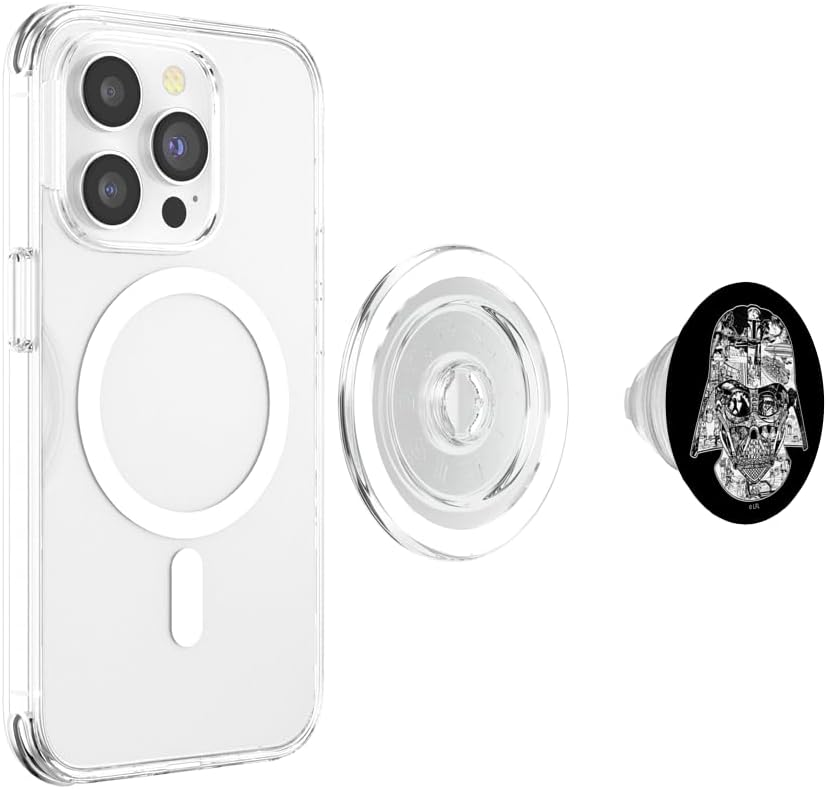 Star Wars Darth Vader Story In The Helmet PopSockets MagSafe PopGrip for iPhone