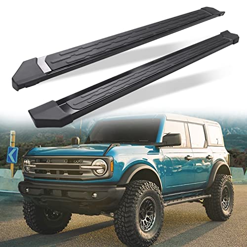 Snailfly Running Board Fit for Ford Bronco 4Door 2021 2022 2023 2024 2025 2026 Side Step Bars by Snailfly - Used condition - US$243.59