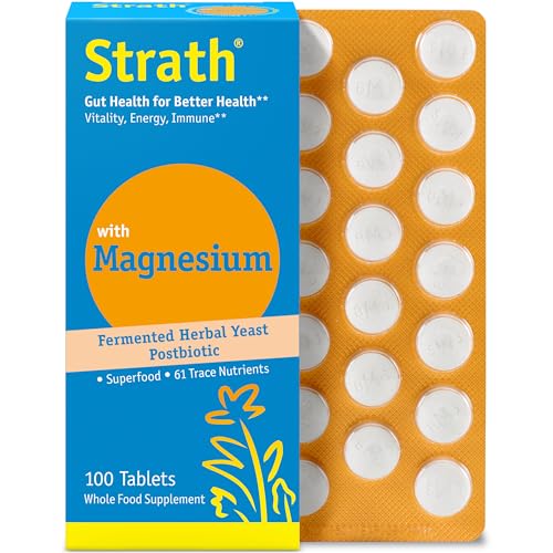 Strath Magnesium Herbal Yeast Tablets 100-Count
