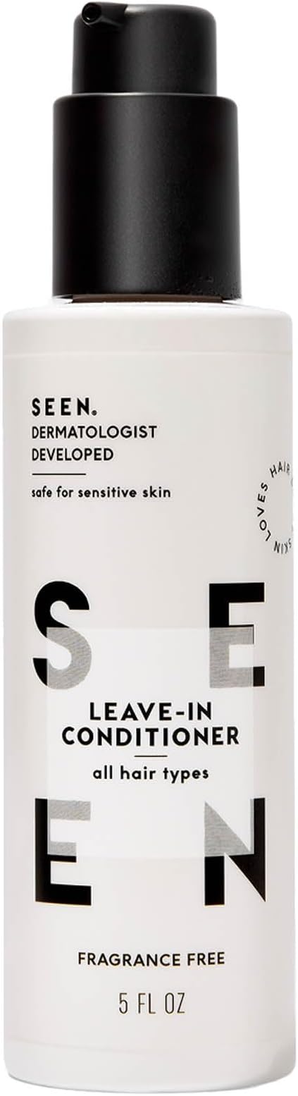 Leave-In Conditioner, Fragrance Free - Leave-In Hair Conditioner & Heat Protectant - Detangles & Hydrates- Formulated without Parabens, Sulfates or Phthalate