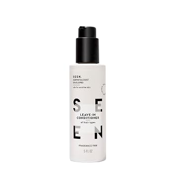 SEEN Leave-In Conditioner, Fragrance Free - Leave-In Hair Conditioner & Heat Protectant - Detangles & Hydrates- Formulated without Parabens, Sulfates or Phthalate