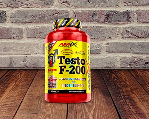 Miniatura 6 de Amix Testo F-200-250 Tabletas - Suplemento Alimenticio - Aumenta El Nivel De Testosterona - Aporta Fuerza Energía Y Resistencia - Refuerza El Sistema Inmunológico