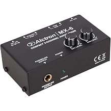 MX-6 Mixer, Headphone Amplifier Used in Stage Performance, Studio Recording