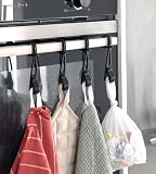 Home Hook Portasciugamani senza forare e incollare (4 pezzi) – per tutta la casa, il gancio è il tuo nuovo organizer da bagno e cucina, ottimo regalo di alimentazione, può contenere 10 kg, 4 ganci