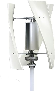 8000W Household Vertical Axis Wind Turbine,12V-220V Alternative Energy Generator Windmills with MPPT Hybrid Controller