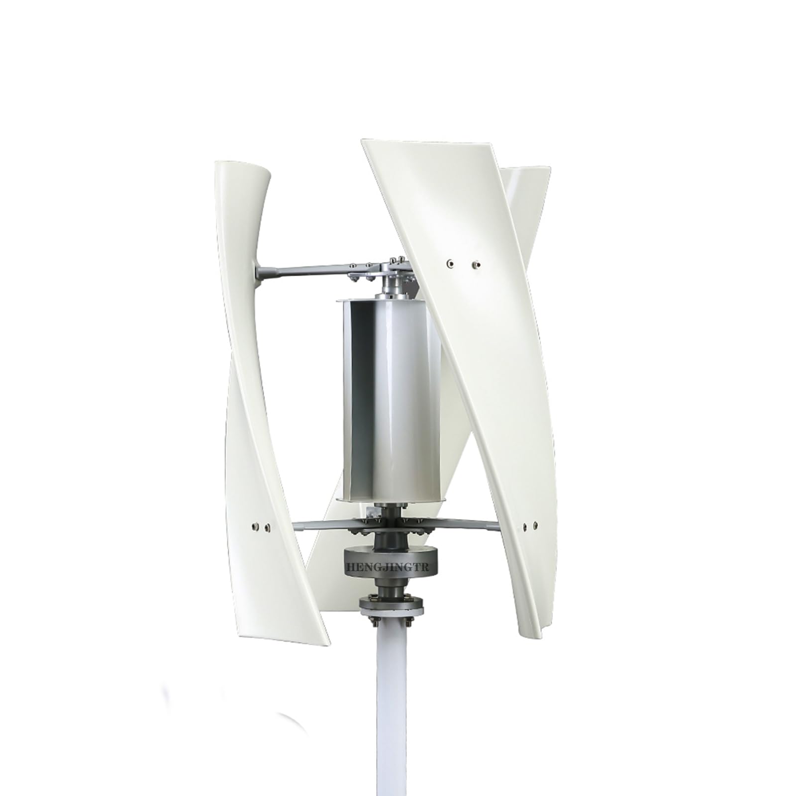 10000W geräuscharme Windkraftanlage mit vertikaler Achse, 12V/24V 48V 220V Generator Windmühle Generate Turbin Komplettes Set für Familie mit Controller (3 Blätter)