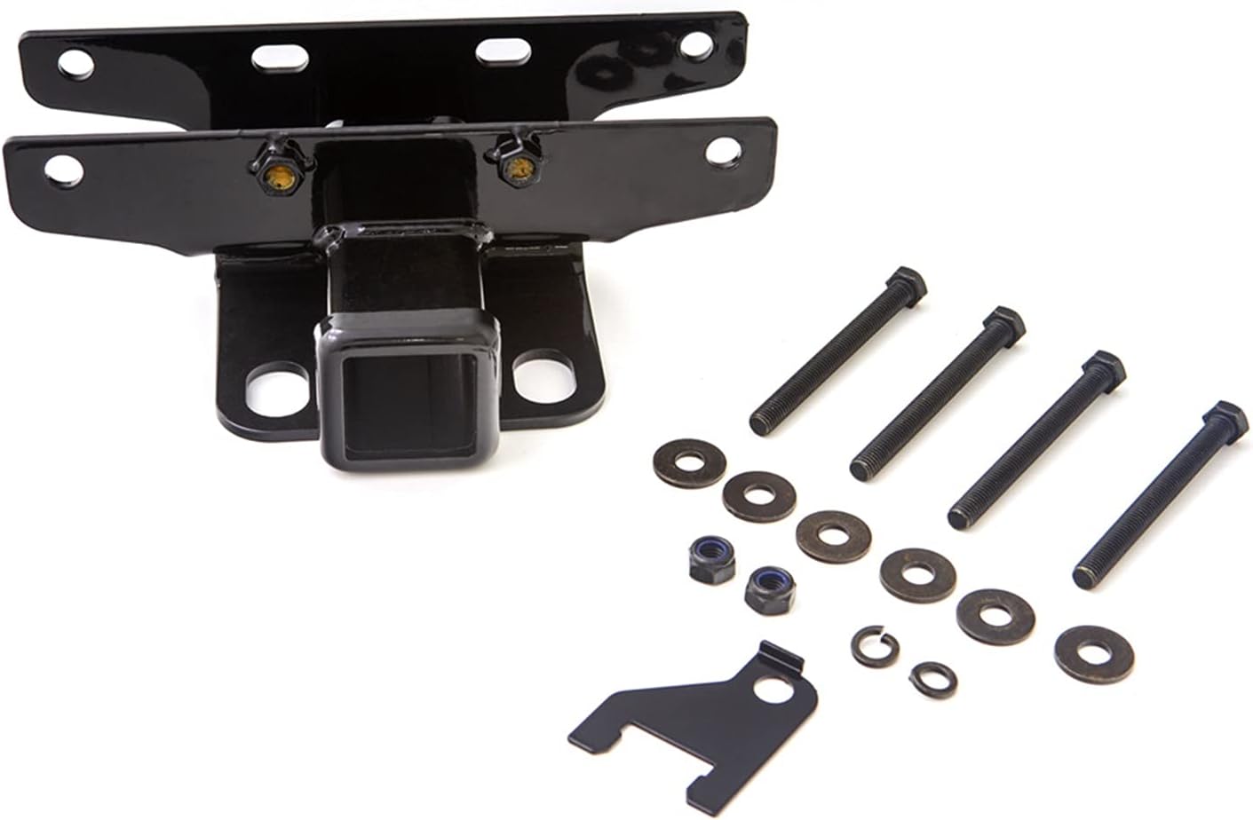 RAMPAGE PRODUCTS Recovery Trailer Hitch for Jeep Wrangler JK/JL | Black, Steel | 86628 | Fits 2007-2018 Jeep Wrangler JK / 2018-2025 Jeep Wrangler JL