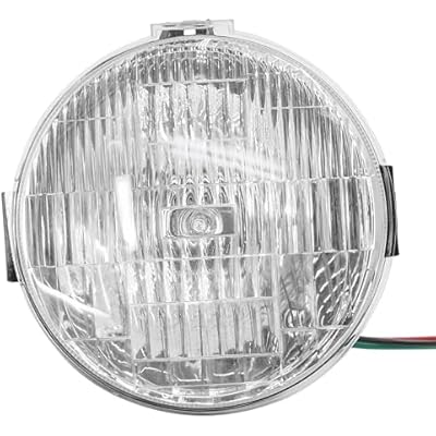 Caltric Left Right Headlight Compatible with Yamaha Kodiak 400 Yfm400F 4X4 1999 2000 2001 2002