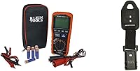 Vista 8 de Klein Tools Multímetro ET600, probador de aislamiento de megohmímetro y medidor de abrazadera CL150, probador eléctrico de CA
