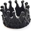 Black King Crown Model Adjustable Mens Ring