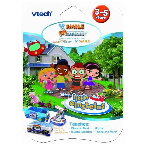 VTech VSmile Motion Little Einsteins Game Cover