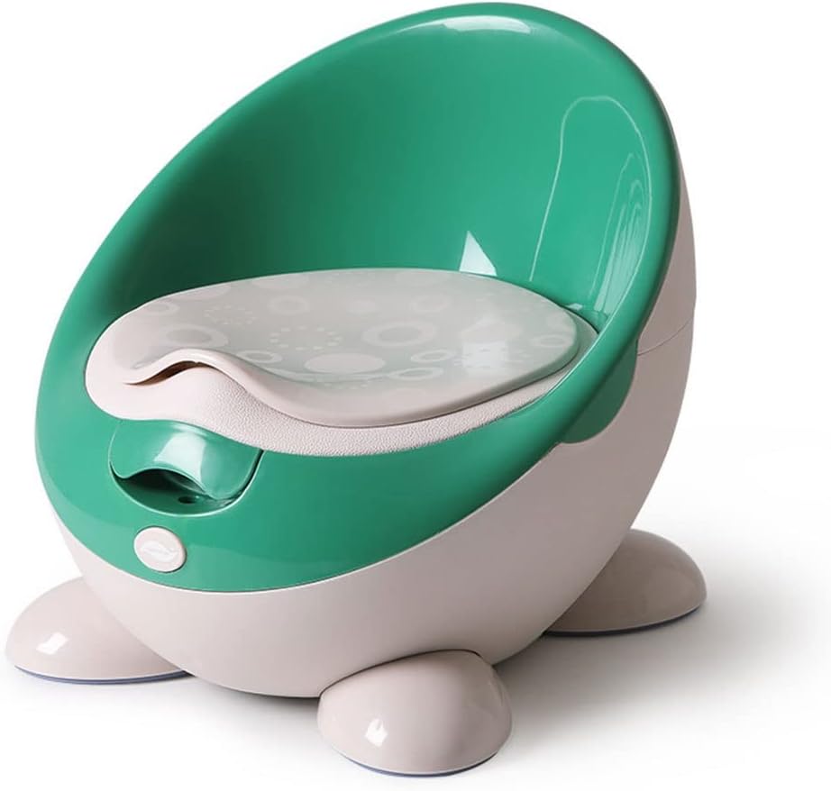 Infant Child Toilet Girl Female Baby Small Toilet Toddler Child Toilet Artifact Urinal Bucket Boy Potty Urinal (Color : Green)