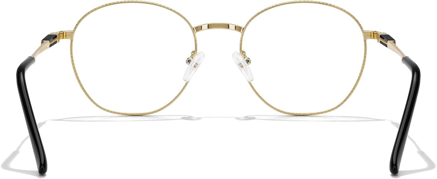 Round Reading Glasses for Unisex Fashionable Design Reader Spring Hinges And Computer Glasses - Image 4