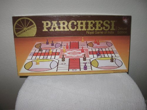 Parcheesi Deluxe Edition Royal Game of India 1982 by Parcheesi