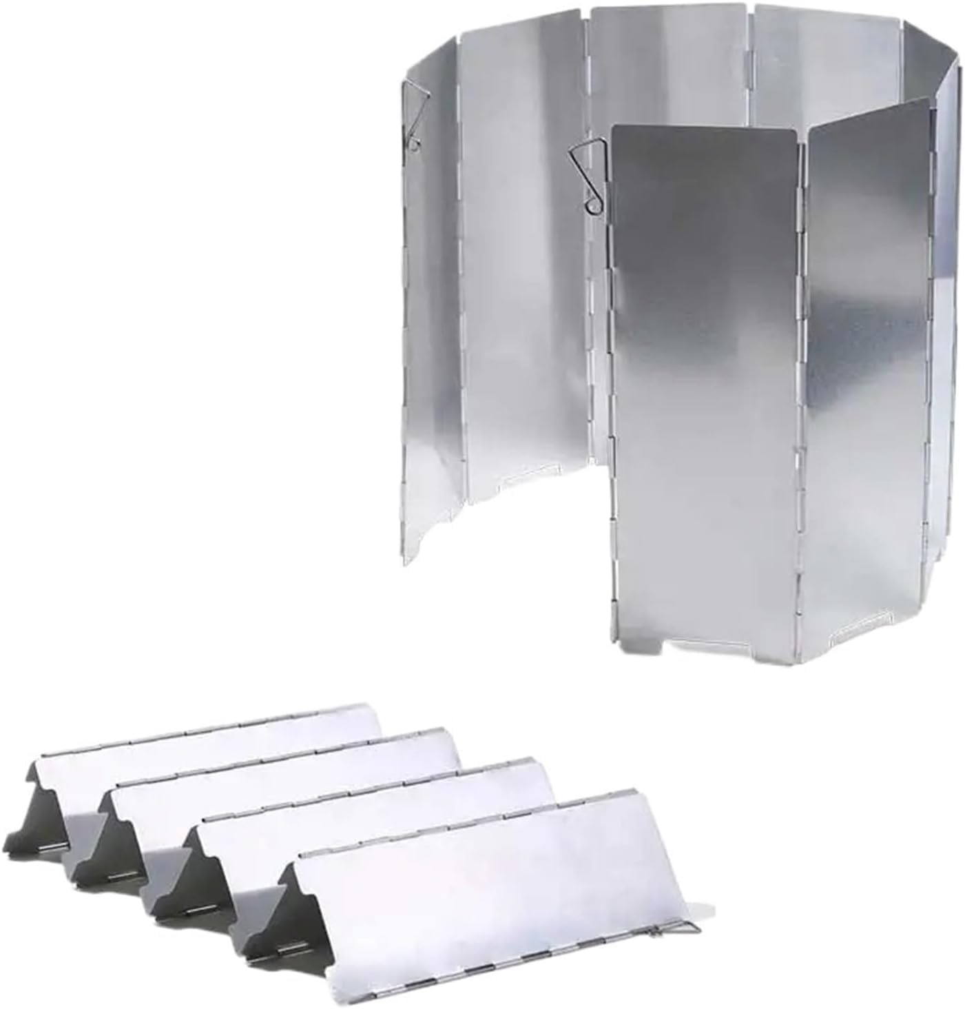 Zewnętrzna szyba składana gazowa kuchenka kempingowa ze stopu aluminium(16 Piece)