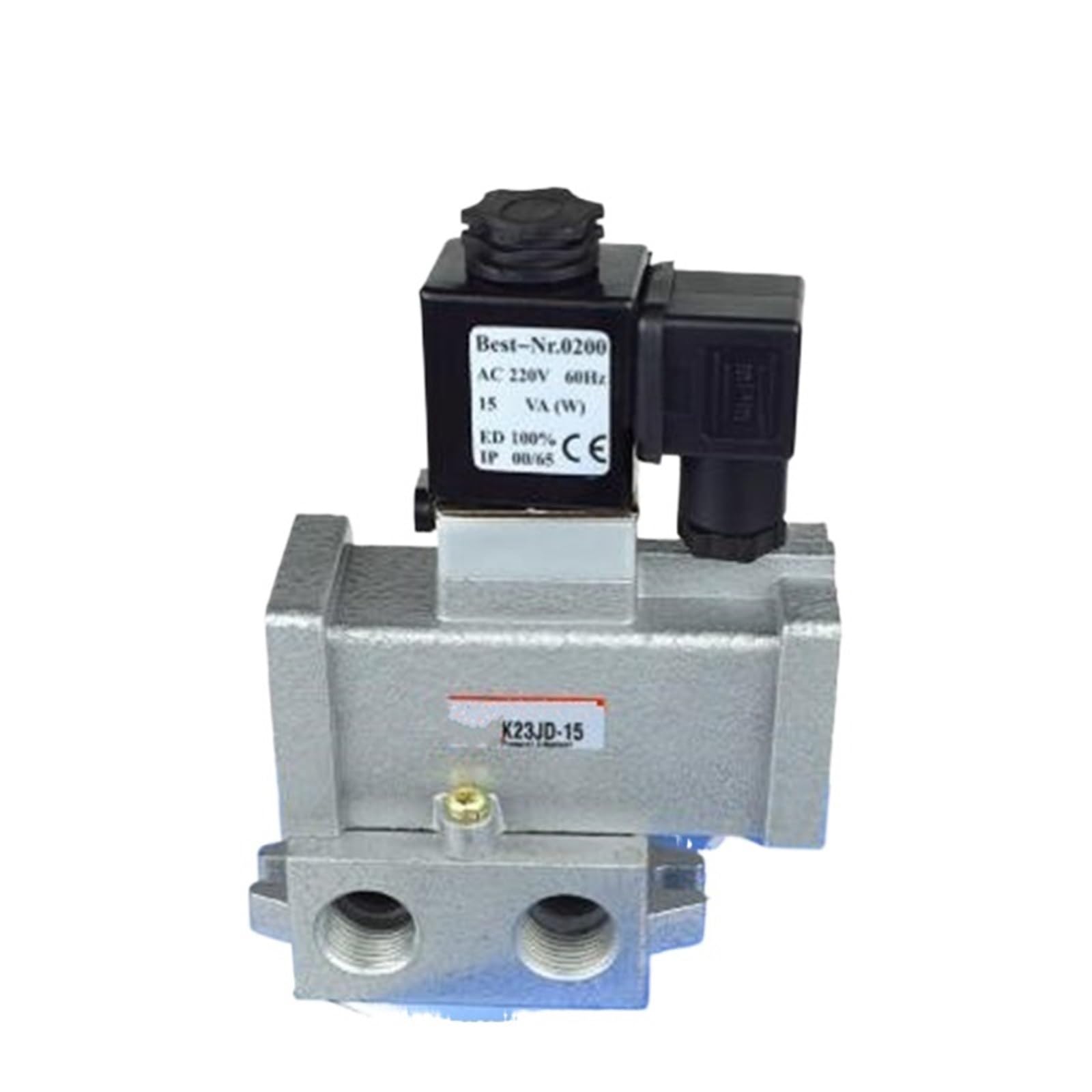 Électrovanne K23JD-25 AC220V pour stopper les fuites d'air et pannes de flux