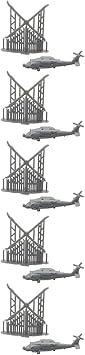 5Sets DIY Model SH-60 Seahawk Shipborne Helicopter 1/700 1/400 1/350 Scale Resin Carrier Aircraft Machine for 3D Military Model Assembly Airplane1/35056mm