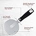 K Basix Cheese Grater & Shredder - Stainless Steel - Razor Sharp Blades - Medium Shred - Ideal Hand Grater for Hard Fruit, Root Vegetables, Nuts, Parmesan Cheese & More! (Pizza Cutter)