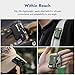 WUBEN G5 Rechargeable EDC Flashlight, Powerful RGB Flashights, 400 Lumens Portable Flat Mini Flashlights, Waterproof Multi-Mode Magnetic Small Keychain Flashlight for Camping, Emergency (Green)