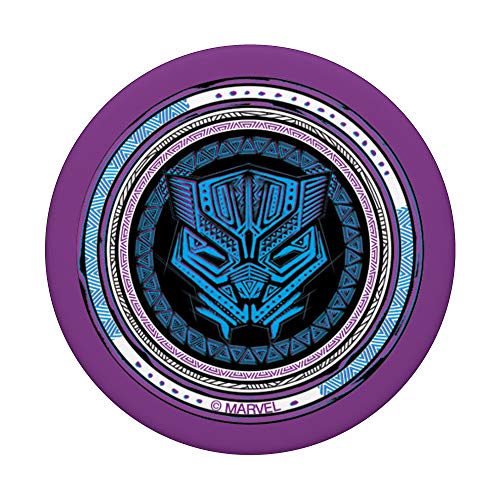 Marvel Black Panther King T’challa Purple Wakanda Print Popsockets Grip And Stand For Phones And Tablets #TOP2