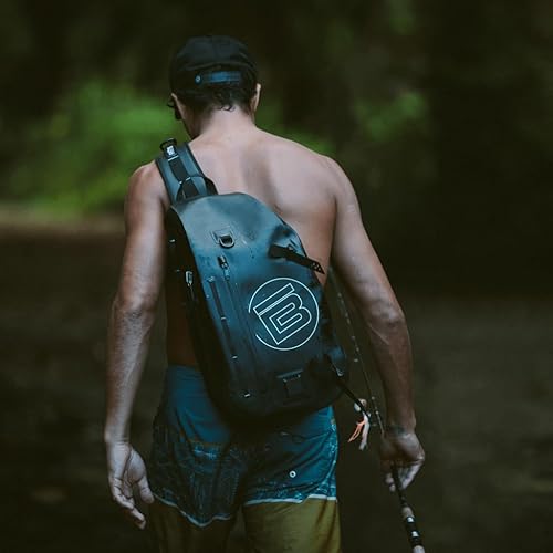 Miniatura 2 de BOTE Highwater Slingpack Mochila de una correa impermeable al aire libre bolsa seca de 20 litros de capacidad para deportes acuáticos Kayak Fish