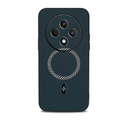 Case �Ή��@�� for Oppo Reno12 F, �Ή��@�� for Oppo Reno12 F [3D�e�N�X�`���[] [�����}�O�l�b�g�����O] �X�}�z�P�[�X Blue