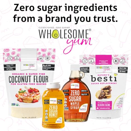 Wholesome Yum Premium Organic Coconut Flour For Baking & More (16 oz / 1 lb) - Low Carb, Gluten Free, Non GMO, Keto Friendly Flour Substitute - Image 8